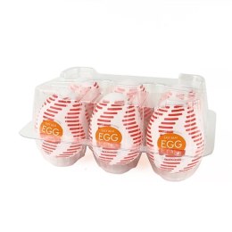 Tenga Egg Wonder Tube - zestaw 6 elastycznych nakładek intymnych