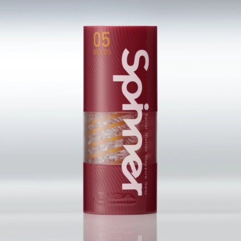 Tenga Spinner 05 Beads - system spiralnych sfer, transparentny Tenga Spinner 05 Beads - system spiralnych sfer, transparentny