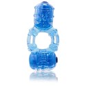The Screaming O Big O 2 Blue - Podwojny pierścień wibrujący z dwoma silnikami