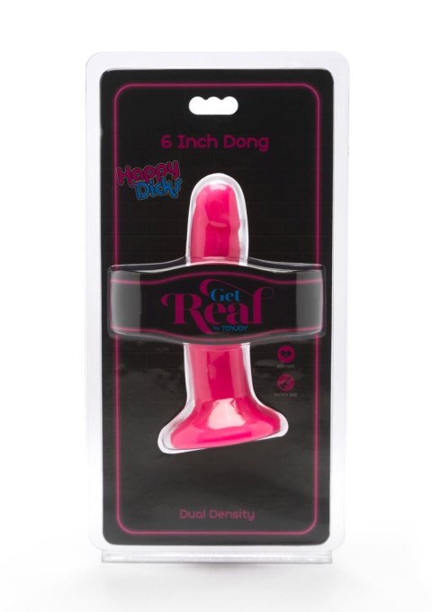 Happy Dicks Dong 6 inch Pink Happy Dicks Dong 6 inch Pink