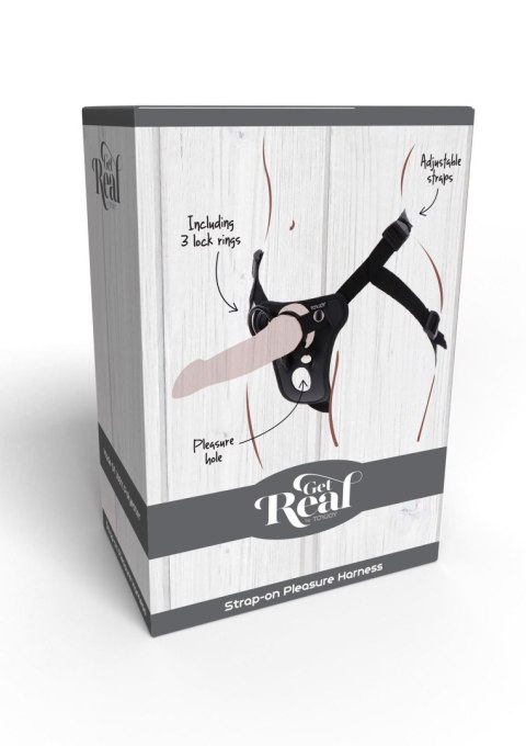 Strap-On Pleasure Harness Black Strap-On Pleasure Harness Black