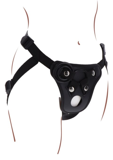 Strap-On Pleasure Harness Black Strap-On Pleasure Harness Black