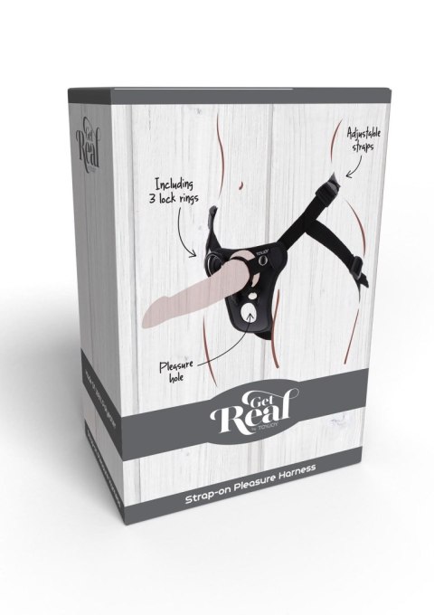 Strap-On Pleasure Harness Black Strap-On Pleasure Harness Black