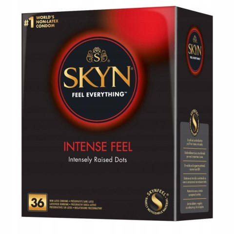 NIMIL SKYN® INTIMA36™ – Feel Everything INTENSE | Prezerwatywy nielateksowe 36 szt. Intensywność doznań. Wolność od lateksu. NIMIL SKYN® INTIMA36™ – Feel Everything INTENSE | Prezerwatywy nielateksowe 36 szt. Intensywność doznań. Wolność od lateksu.