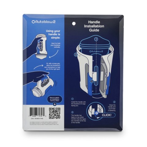 Autoblow Easy-Grip Handle - ergonomiczny uchwyt do maszyny Autoblow Autoblow Easy-Grip Handle - ergonomiczny uchwyt do maszyny Autoblow