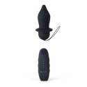 B Swish bfilled Classic Black - wibrująca sonda analna, pilot, 10x3,6cm