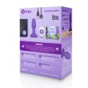B-Vibe Rimming Petite Purple - kompaktowa maszyna intymna z pilotem