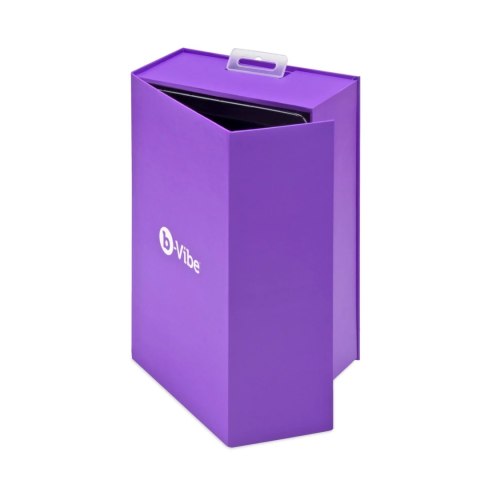 B-Vibe Rimming Petite Purple - kompaktowa maszyna intymna z pilotem B-Vibe Rimming Petite Purple - kompaktowa maszyna intymna z pilotem