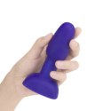 B-Vibe Rimming Petite Purple - kompaktowa maszyna intymna z pilotem