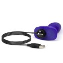 B-Vibe Rimming Petite Purple - kompaktowa maszyna intymna z pilotem