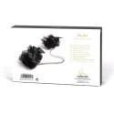 Bijoux Indiscrets Frou Frou kajdanki satynowo-organza czarne