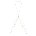Bijoux Indiscrets Magnifique 8 Body Chain Gold - złoty łańcuszek na ciało