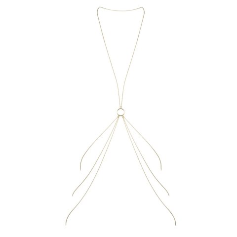 Bijoux Indiscrets Magnifique 8 Body Chain Gold - złoty łańcuszek na ciało Bijoux Indiscrets Magnifique 8 Body Chain Gold - złoty łańcuszek na ciało