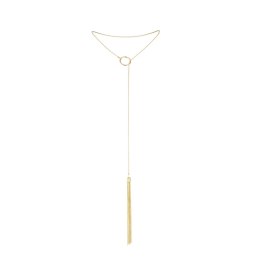 Bijoux Indiscrets Magnifique Tickler Pendant Gold - naszyjnik dekoracyjny, złoty