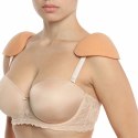 Bye Bra Shoulder Pads Nude anatomiczne nakładki na ramiona beżowe