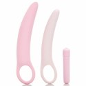 CalExotics Inspire Vibrating Dilator Kit silikonowy zestaw z wibracją