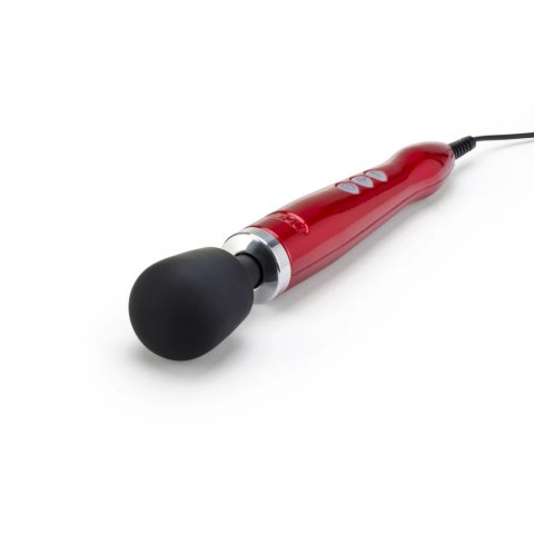 Doxy Die Cast Wand Massager Red - sieciowy masażer z aluminiową obudową Doxy Die Cast Wand Massager Red - sieciowy masażer z aluminiową obudową