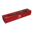 Doxy Die Cast Wand Massager Red - sieciowy masażer z aluminiową obudową