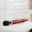 Doxy Die Cast Wand Massager Red - sieciowy masażer z aluminiową obudową