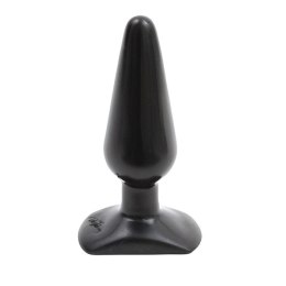 Doc Johnson Plug Medium Classic kolekcja, rozmiar 13 cm, czarny