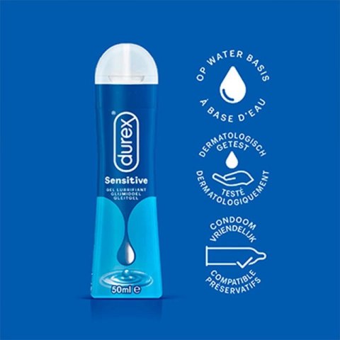 Durex Lubricant Sensitive nawilżający żel wodny 100 ml Durex Lubricant Sensitive nawilżający żel wodny 100 ml