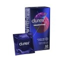 Durex Orgasm Intense 10 szt. - prezerwatywy z wypustkami i żelem stymulującym