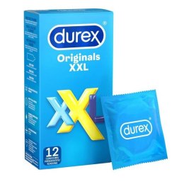 Durex Originals XXL 12 szt. - prezerwatywy powiększony rozmiar