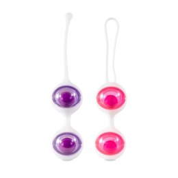 FeelzToys Jena Geisha Balls Zestaw Treningowy Purple Pink 4 Sztuki