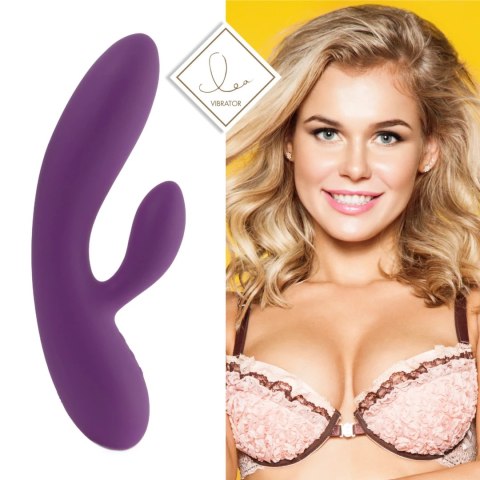 FeelzToys Lea Purple - Dwuramienny model z 2 silnikami, silikon, 20,2 cm FeelzToys Lea Purple - Dwuramienny model z 2 silnikami, silikon, 20,2 cm