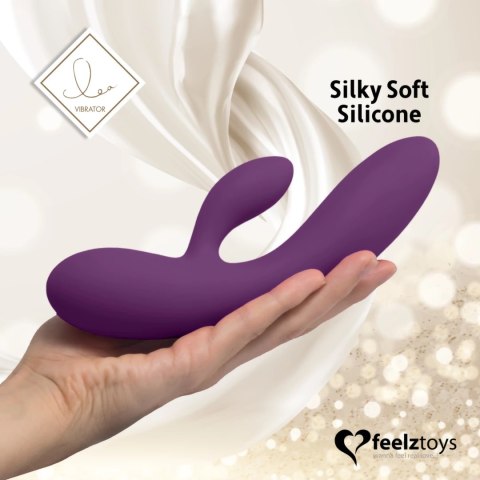 FeelzToys Lea Purple - Dwuramienny model z 2 silnikami, silikon, 20,2 cm FeelzToys Lea Purple - Dwuramienny model z 2 silnikami, silikon, 20,2 cm