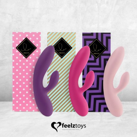 FeelzToys Lea Purple - Dwuramienny model z 2 silnikami, silikon, 20,2 cm FeelzToys Lea Purple - Dwuramienny model z 2 silnikami, silikon, 20,2 cm