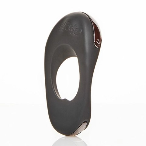 Hot Octopuss Atom Plus Black - pierścień wibrujący, podwojny silnik, czarny Hot Octopuss Atom Plus Black - pierścień wibrujący, podwojny silnik, czarny