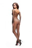 MissO B700 Bodystocking S/L siateczka średnie oczka czarny