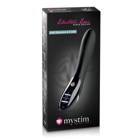 Mystim Electric Eric eStim Black - urządzenie wibrująco-elektrostymulujące 27 cm Mystim Electric Eric eStim Black - urządzenie wibrująco-elektrostymulujące 27 cm