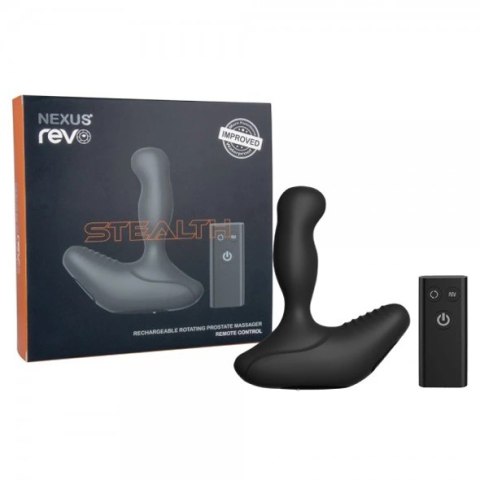 Nexus Revo Stealth - Bezprzewodowa maszyna intymna do masażu prostaty, czarna Nexus Revo Stealth - Bezprzewodowa maszyna intymna do masażu prostaty, czarna