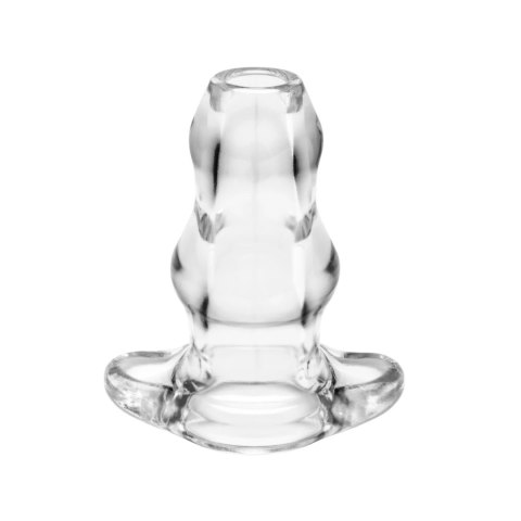 Perfect Fit Double Tunnel Plug Medium Clear - Zatyczka tunelowa średnia, przezroczysta Perfect Fit Double Tunnel Plug Medium Clear - Zatyczka tunelowa średnia, przezroczysta