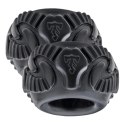 Perfect Fit Ram Ring dwupak - stylowy pierścień z mieszanki PF Blend, czarny