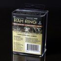 Perfect Fit Ram Ring dwupak - stylowy pierścień z mieszanki PF Blend, czarny