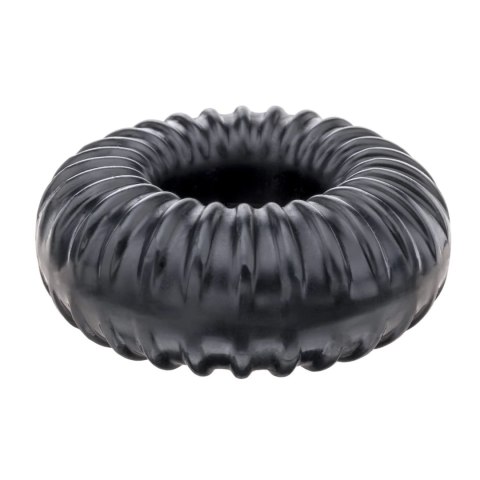 Perfect Fit Ribbed Ring Black - wytrzymały pierścień SilaSkin czarny Perfect Fit Ribbed Ring Black - wytrzymały pierścień SilaSkin czarny