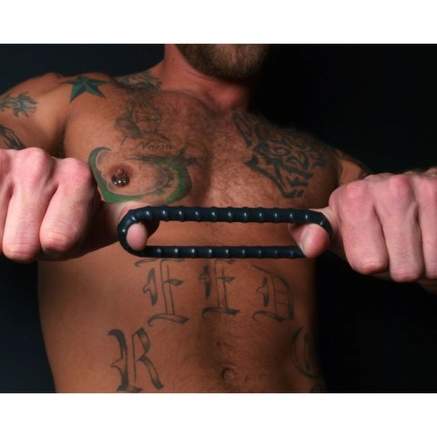 Perfect Fit Ribbed Ring Black - wytrzymały pierścień SilaSkin czarny Perfect Fit Ribbed Ring Black - wytrzymały pierścień SilaSkin czarny