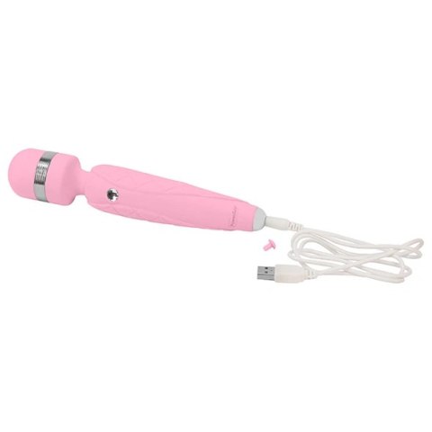 Pillow Talk Cheeky Pink - Masażer z ergonomicznym uchwytem i ładowaniem USB Pillow Talk Cheeky Pink - Masażer z ergonomicznym uchwytem i ładowaniem USB