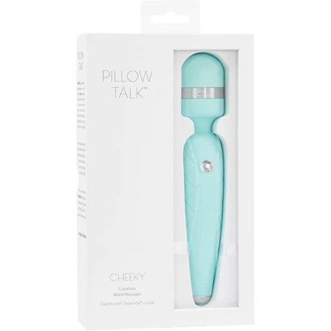 Pillow Talk Cheeky Teal masażer bezprzewodowy USB silikonowy Pillow Talk Cheeky Teal masażer bezprzewodowy USB silikonowy