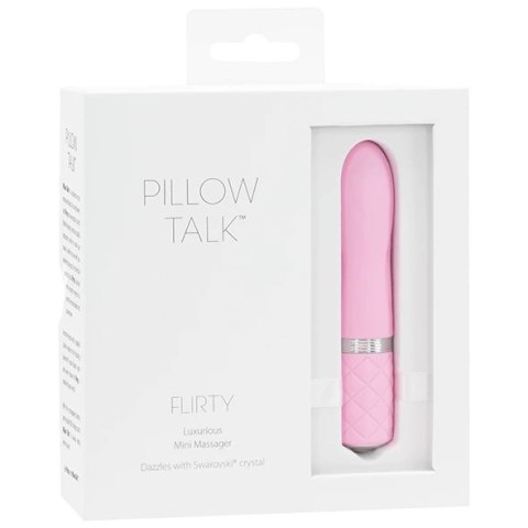 Pillow Talk Flirty Pink - bezprzewodowy masażer silikonowy, kompaktowy Pillow Talk Flirty Pink - bezprzewodowy masażer silikonowy, kompaktowy
