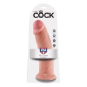 Pipedream King Cock 10 Inch Flesh - model anatomiczny z przyssawką 25,4 cm