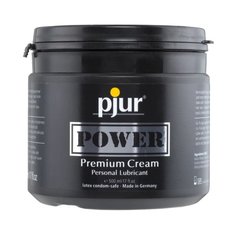 Pjur Power Premium Cream 500ml - hybrydowy żel nawilżający do akcesoriow Pjur Power Premium Cream 500ml - hybrydowy żel nawilżający do akcesoriow
