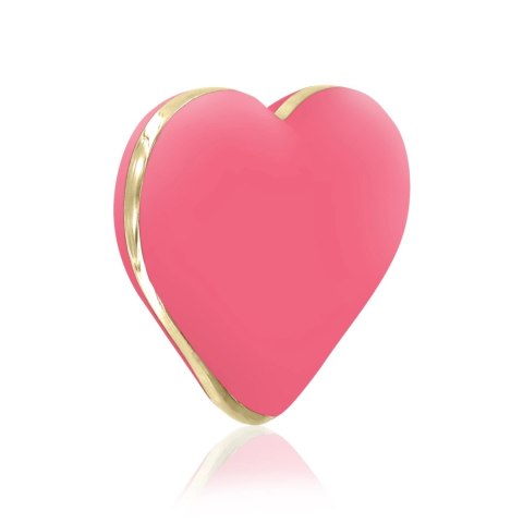 Rocks-Off Icons Heart Vibe Coral Rose - kompaktowy stymulator 10 trybow Rocks-Off Icons Heart Vibe Coral Rose - kompaktowy stymulator 10 trybow