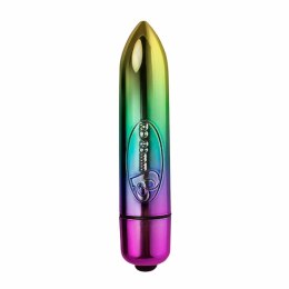 Rocks-Off RO-80mm 7-Speed Rainbow - Kompaktowy model wodoodporny