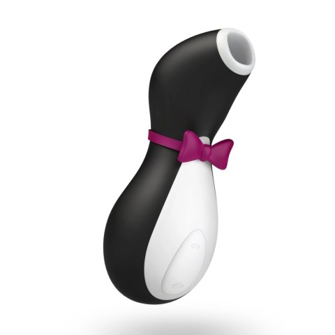 Satisfyer Penguin masażer powietrzny Air Pulse, silikon, USB, czarny Satisfyer Penguin masażer powietrzny Air Pulse, silikon, USB, czarny