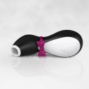 Satisfyer Penguin masażer powietrzny Air Pulse, silikon, USB, czarny