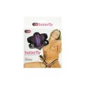 Seven Creations Butterfly Stimulator czarny z regulowanymi paskami